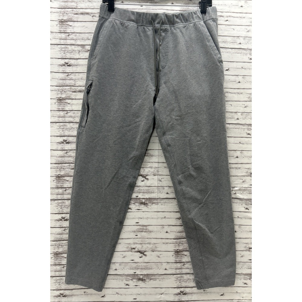 Mack Weldon Joggers Mens M Ace Sweatpant Gray Tapered Stretch  Gym Lounge Casual